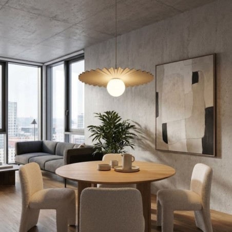 Lampe de plafond Drino Beige