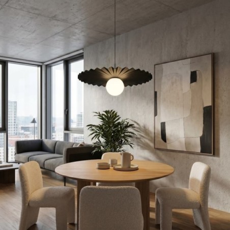 Lampe de plafond Drino Noir