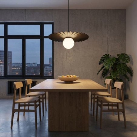 Lampe de plafond Drino Noir