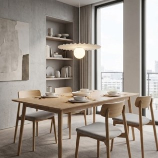 Lampe de plafond Drino Blanc
