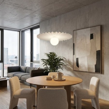 Lampe de plafond Drino Blanc