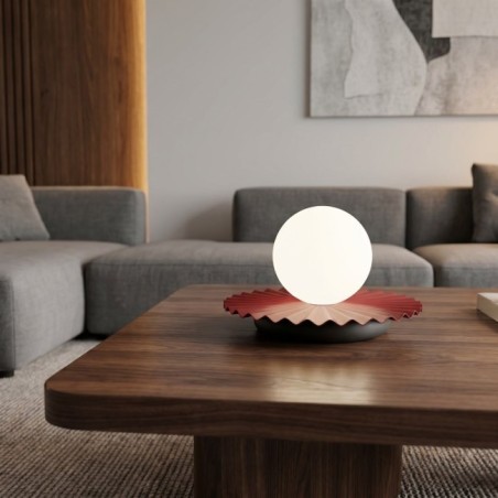 Lampe de table Drino Grenat