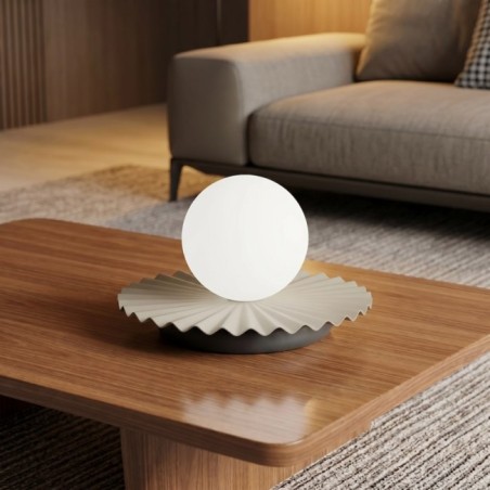 Lampe de table Drino Beige