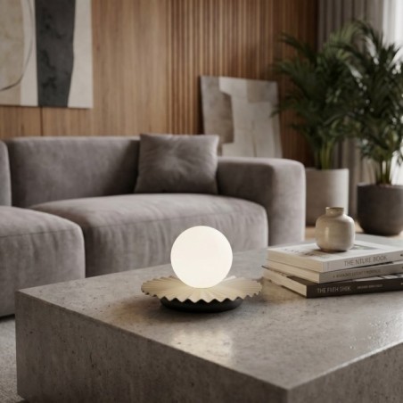 Lampe de table Drino Beige