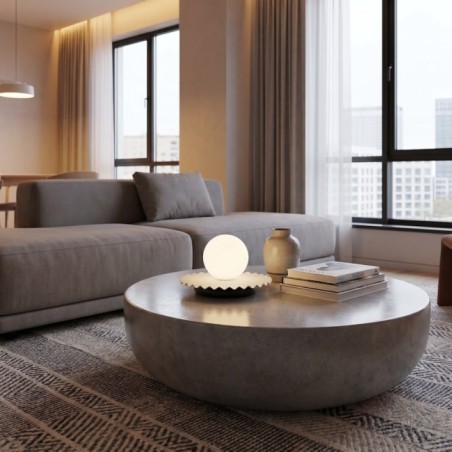 Lampe de table Drino Blanc