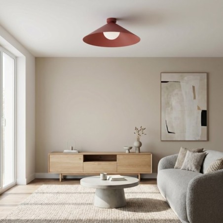 Plafond de plafond Osum L Grenat Opale