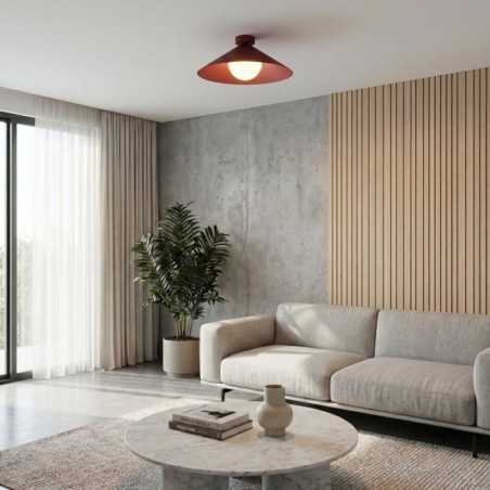 Plafond de plafond Osum M Grenat Opale