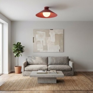 Plafond de plafond Osum M Grenat Opale