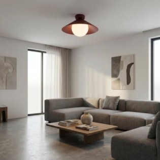 Plafond de plafond Osum S Grenat Opale