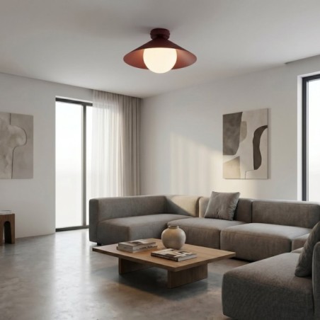 Plafond de plafond Osum S Grenat Opale