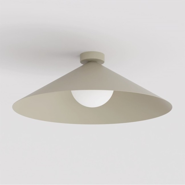 Plafond de plafond Osum L Beige Opale