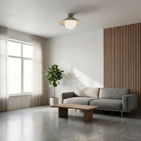 Plafond de plafond Osum S Beige Opale