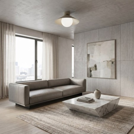 Plafond de plafond Osum S Beige Opale