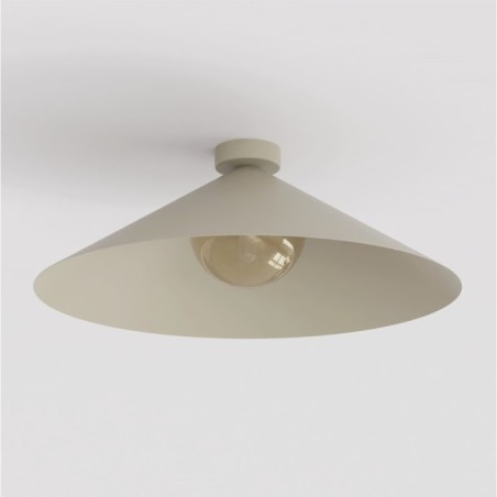 Plafond de plafond Osum L Beige Ambre