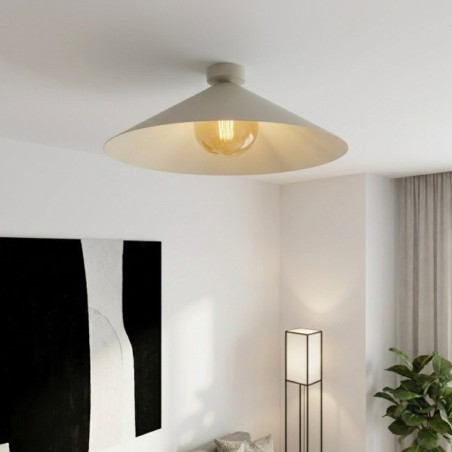 Plafond de plafond Osum L Beige Ambre