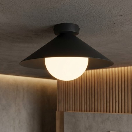 Plafond de plafond Osum S Noir Opale