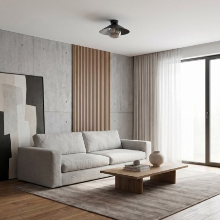 Plafond de plafond Osum S Noir Graphite