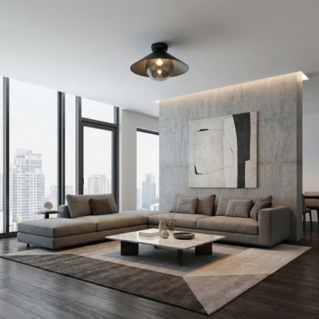 Plafond de plafond Osum S Noir Graphite