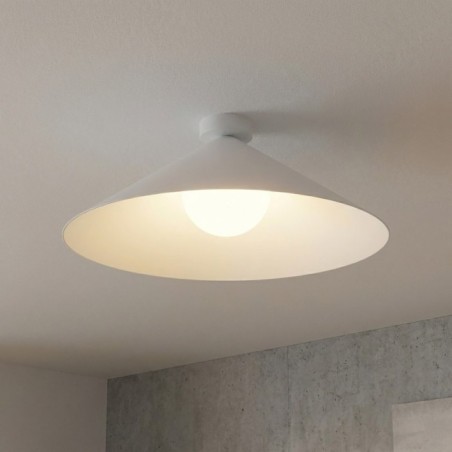 Plafond de plafond Osum L Blanc Opale