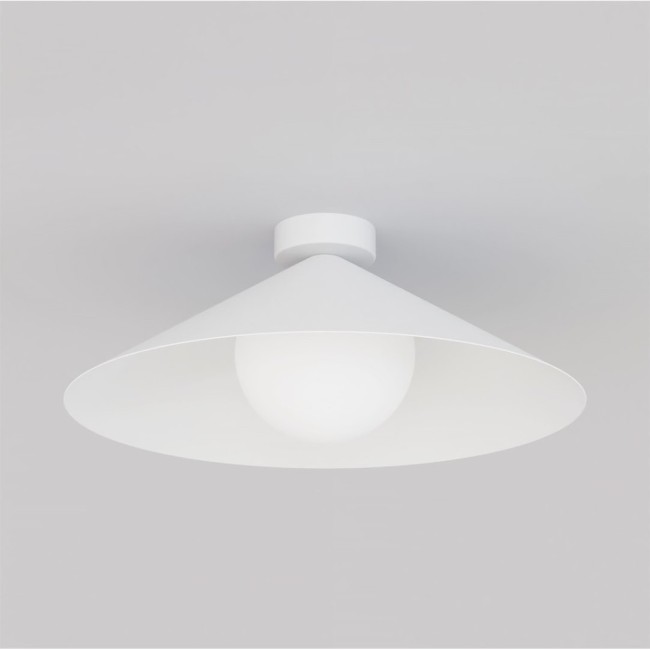 Plafond de plafond Osum M Blanc Opale