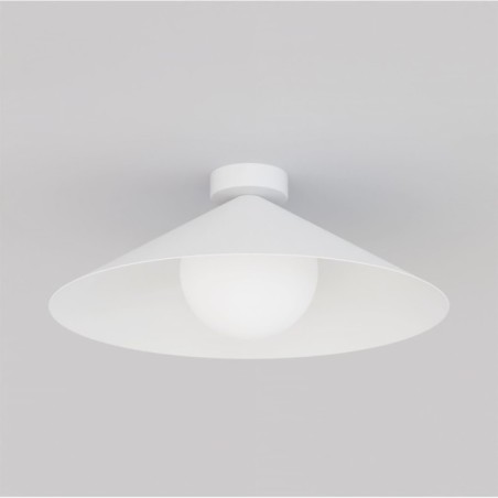 Plafond de plafond Osum M Blanc Opale