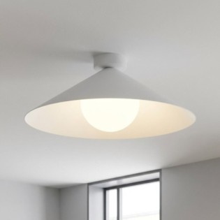 Plafond de plafond Osum M Blanc Opale