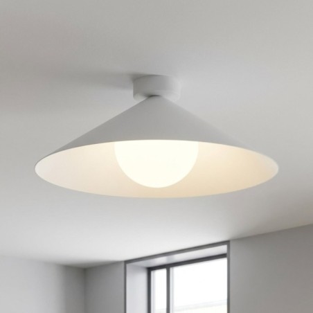 Plafond de plafond Osum M Blanc Opale