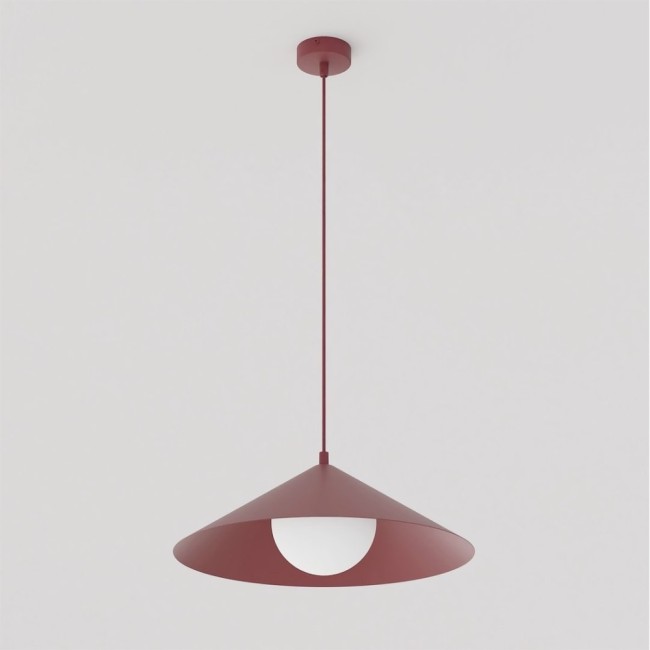 Lampe de plafond Osum M Grenat Opale