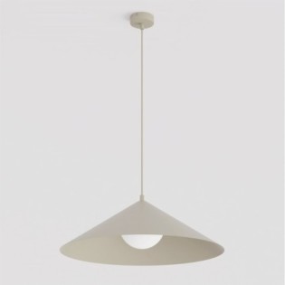 Lampe de plafond Osum L Beige Opale
