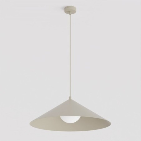 Lampe de plafond Osum L Beige Opale