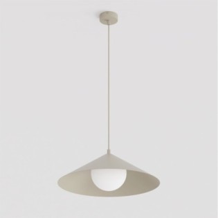 Lampe de plafond Osum M Beige Opale