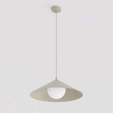 Lampe de plafond Osum M Beige Opale