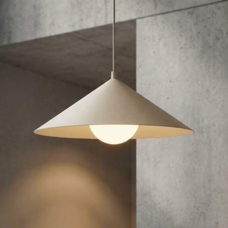 Lampe de plafond Osum M Beige Opale