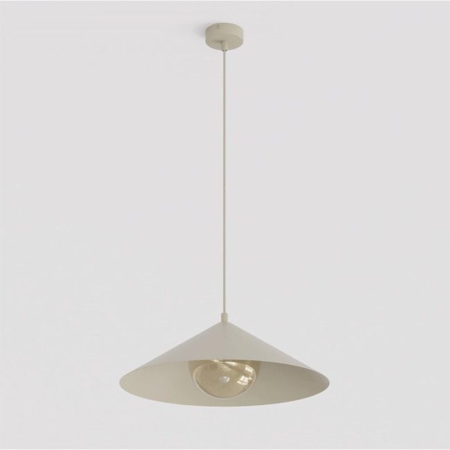 Lampe de plafond Osum M Beige Ambre