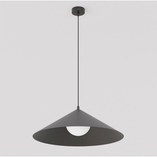 Lampe de plafond Osum L Noir Opale