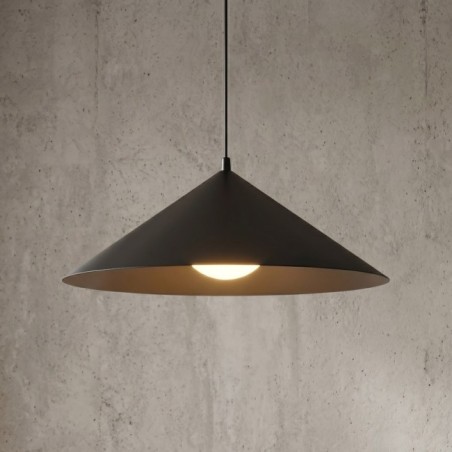 Lampe de plafond Osum L Noir Opale