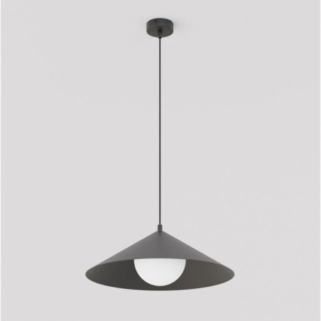 Lampe de plafond Osum M Noir Opale