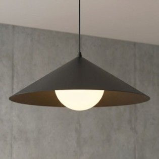 Lampe de plafond Osum M Noir Opale