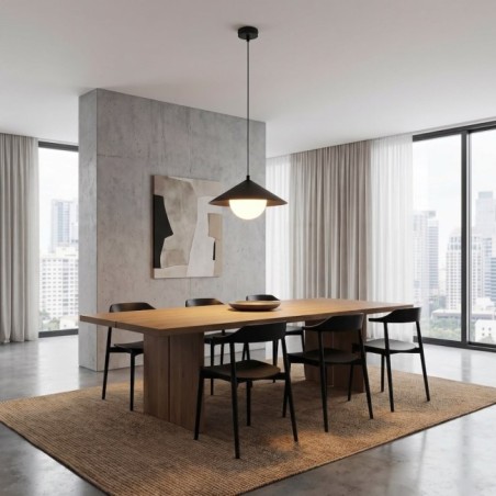 Lampe de plafond Osum S Noir Opale
