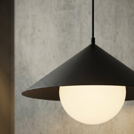 Lampe de plafond Osum S Noir Opale