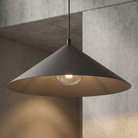 Lampe de plafond Osum L Noir Graphite