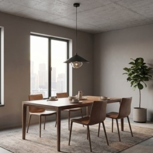 Lampe de plafond Osum S Noir Graphite