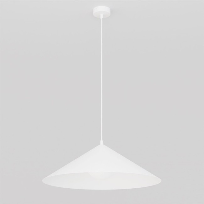Lampe de plafond Osum L Blanc Opale