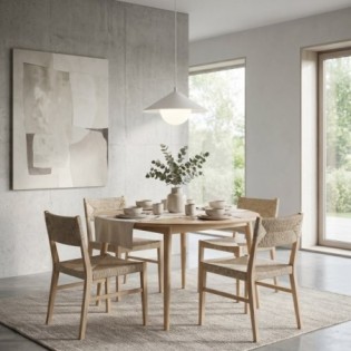 Lampe de plafond Osum S Blanc Opale