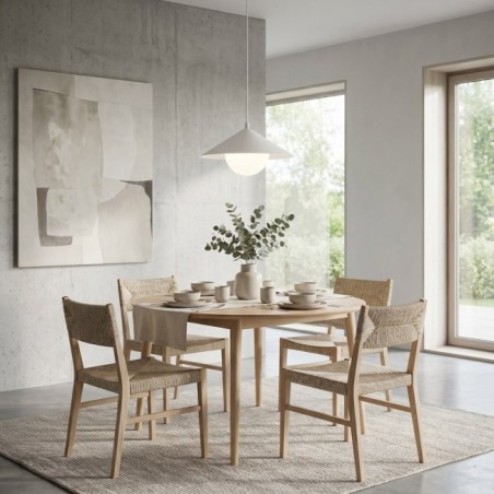Lampe de plafond Osum S Blanc Opale