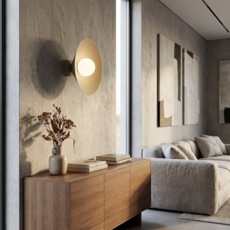 Applique murale Osum M Beige Opale