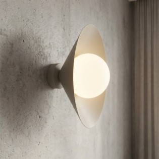 Applique murale Osum S Beige Opale