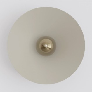 Applique murale Osum L Beige Ambre