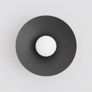 Applique murale Osum M Noir Opale