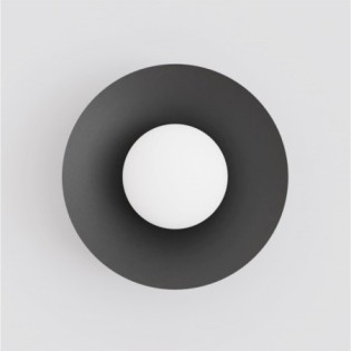 Applique murale Osum S Noir Opale